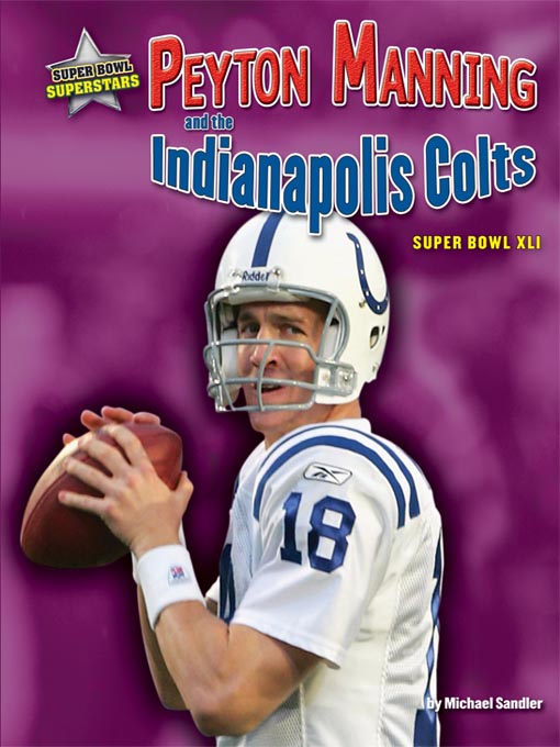 Cover image for Peyton Manning and the Indianapolis Colts